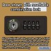 Salsbury Cell Phone Storage Locker - with Front Access Panel - 6 Door High Unit (5 Inch Deep Compartments) - 18 A Doors (17 usable) - Gold - Recessed Mounted - Resettable Combination Locks  19165-18GRC
